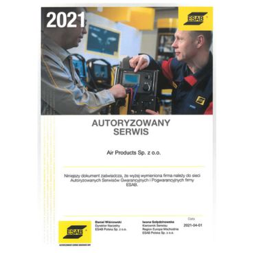 Authorized Service Document