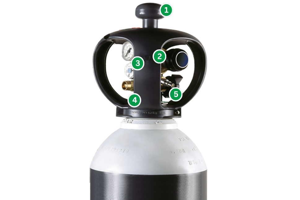Integra® cylinder, Air Products' safest solution for oxygen and acetylene