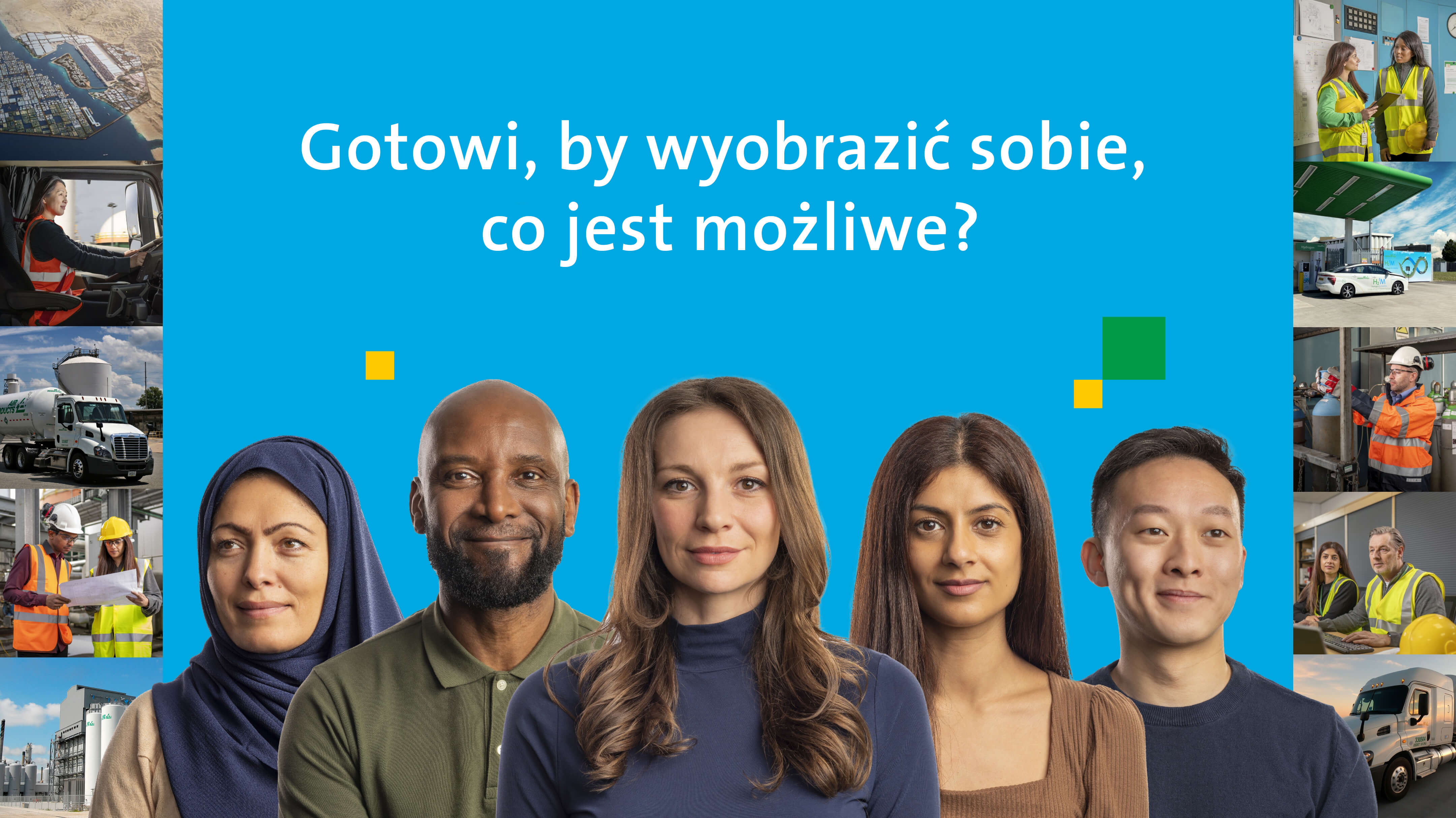 diverse group of employees | Gotowi, by wyobrazić sobie, co jest możliwe?